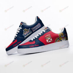 Florida Panthers Mascot Logo Pattern Custom Name Air Force 1 Printed