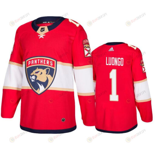 Florida Panthers Roberto Luongo 1 Home Red Jersey Jersey