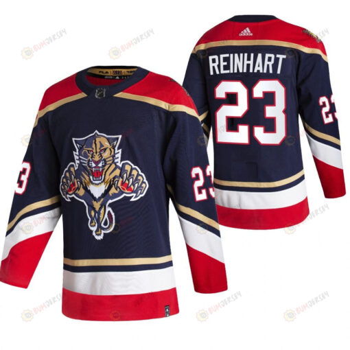 Florida Panthers Sam Reinhart 23 Navy 2023 Reverse Retro Jersey Special Edition Jersey