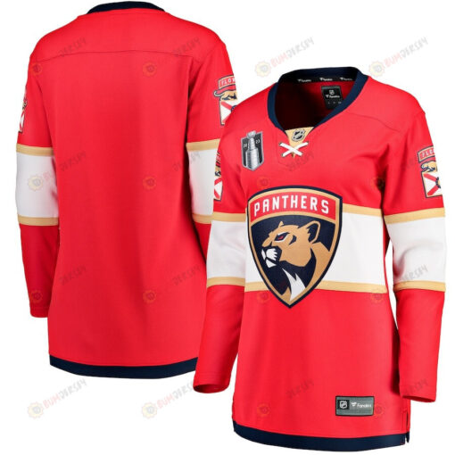 Florida Panthers Women's 2023 Stanley Cup Final Home Breakaway Jersey - Red