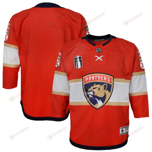 Florida Panthers Youth 2023 Stanley Cup Final Home Jersey - Red