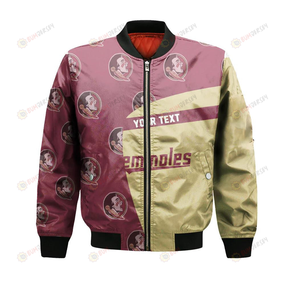Florida State Seminoles Bomber Jacket 3D Printed Special Style