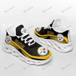 Football Team Pittsburgh Steelers 3D Max Soul Sneaker Shoes