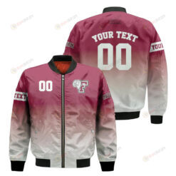 Fordham Rams Fadded Bomber Jacket 3D Printed