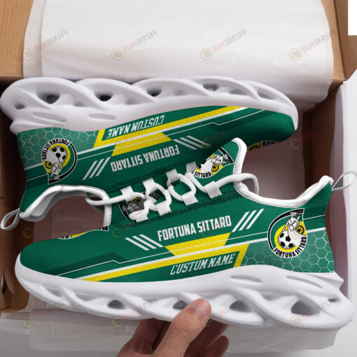 Fortuna Sittard Logo Custom Name Pattern 3D Max Soul Sneaker Shoes