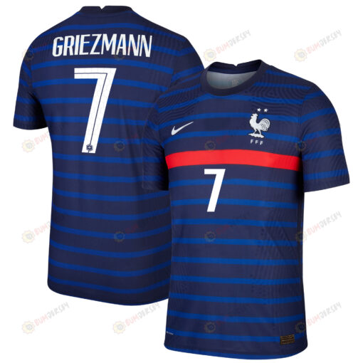 France National Team 2022 Qatar World Cup Antoine Griezmann 7 Black Home Men Jersey