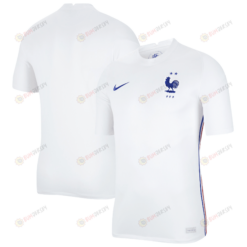 France National Team 2022 Qatar World Cup White Away Men Jersey