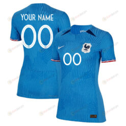 France Women's National Team 2023-24 World Cup Custom 00 Home Women Jersey