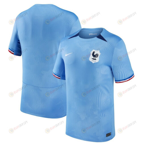 France Women's National Team 2023/24 Home Stadium Men Jersey - Blue