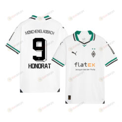 Franck Honorat 9 Borussia M?nchengladbach 2023-24 Home YOUTH Jersey - White