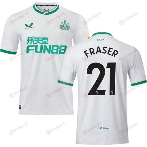 Fraser 21 Newcastle United FC Men 2022/23 Third Jersey - White