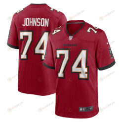 Fred Johnson Tampa Bay Buccaneers Game Player Jersey - Red