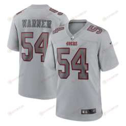 Fred Warner 54 San Francisco 49ers Atmosphere Fashion Game Jersey - Gray