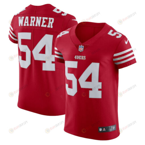 Fred Warner 54 San Francisco 49ers Vapor Elite Jersey - Scarlet