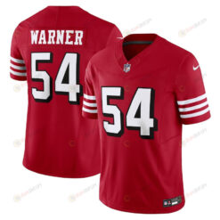 Fred Warner 54 San Francisco 49ers Vapor F.U.S.E. Limited Alternate 1 Jersey - Scarlet