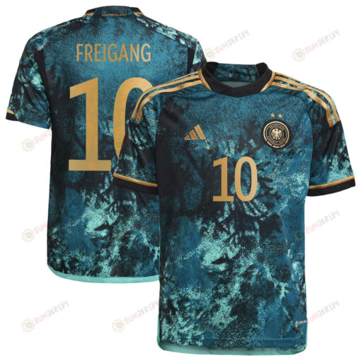 Freigang 10 Germany 2023 National Team Away Youth Jersey