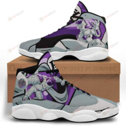 Frieza Dragon Ball Air Jordan 13 Shoes Sneakers In Purple