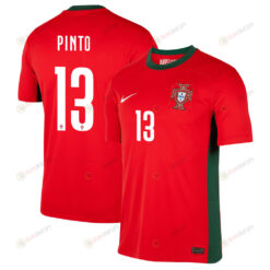 F?tima Pinto 13 Portugal Women's National Team 2023-24 World Cup Home Men Jersey