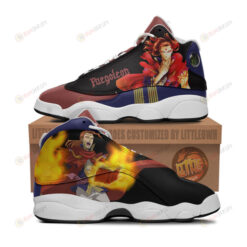 Fuegoleon Vermillion Shoes Black Clover Anime Air Jordan 13 Shoes Sneakers