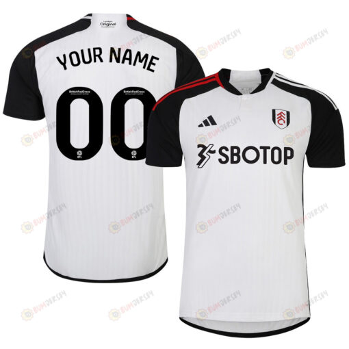 Fulham FC 2023-24 EFL Home Custom Men Jersey - White