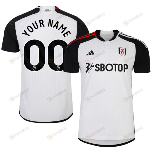 Fulham FC 2023-24 Premier League Home Custom Men Jersey - White