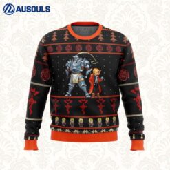 Fullmetal Alchemist Elrics Sprites Ugly Sweaters For Men Women Unisex