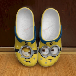 Funny Minion Crocs Classic Clogs Shoes In Yellow - AOP Clog