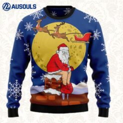 Funny Santa Xmas Ugly Sweaters For Men Women Unisex