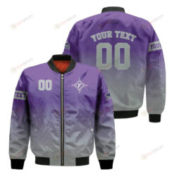 Furman Paladins Fadded Bomber Jacket 3D Printed