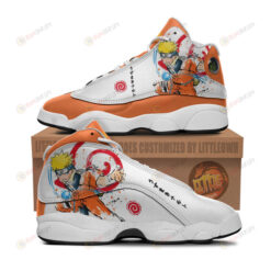 Fury Of The Rasengan Shoes Naruto Anime Air Jordan 13 Shoes Sneakers