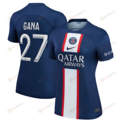 Gana 27 Paris Saint-Germain Women 2022/23 Home Player Jersey - Blue