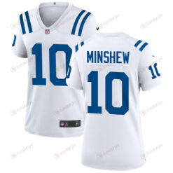 Gardner Minshew 10 Indianapolis Colts WoMen's Jersey - White