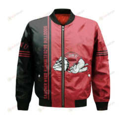 Gardner-Webb Runnin??Bulldogs Bomber Jacket 3D Printed Half Style