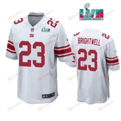 Gary Brightwell 23 New York Giants Super Bowl LVII Super Bowl LVII White Men's Jersey