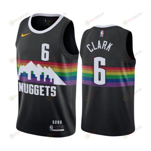 Gary Clark Denver Nuggets City Edition Black 6 Jersey Trade