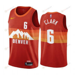 Gary Clark Denver Nuggets City Edition Orange 6 Jersey Trade