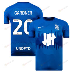 Gary Gardner 20 Birmingham City 2023/24 Home Men Jersey - Blue