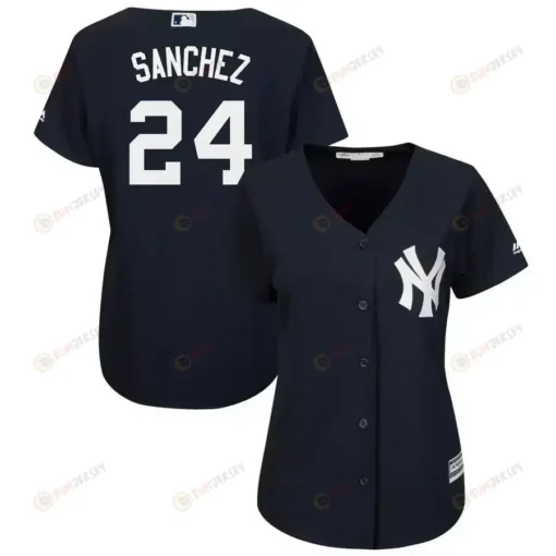 Gary Sanchez New York Yankees Women's Fashion Cool Base Player Jersey - Navy