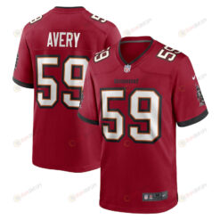 Genard Avery Tampa Bay Buccaneers Game Player Jersey - Red
