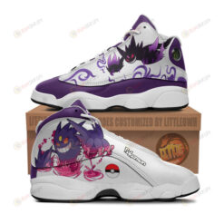 Gengar Shoes Pokemon Anime Air Jordan 13 Shoes Sneakers