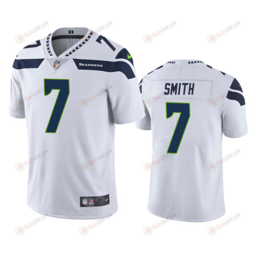 Geno Smith 7 Seattle Seahawks White Vapor Limited Jersey