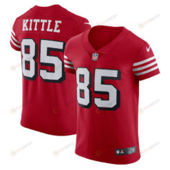 George Kittle 85 San Francisco 49ers Alternate Vapor Elite Jersey - Scarlet