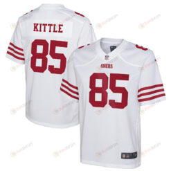 George Kittle 85 San Francisco 49ers Youth Jersey - White