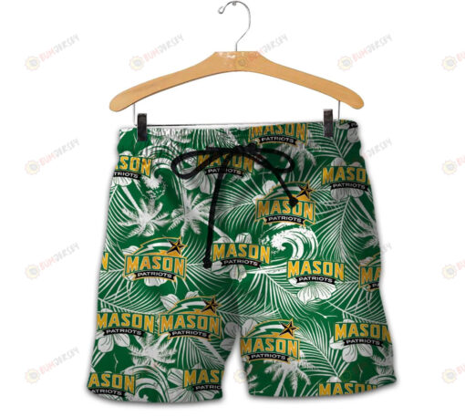 George Mason Patriots Men Shorts Tropical Seamless