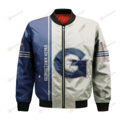 Georgetown Hoyas Bomber Jacket 3D Printed Half Style