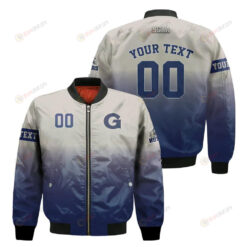 Georgetown Hoyas Fadded Bomber Jacket 3D Printed