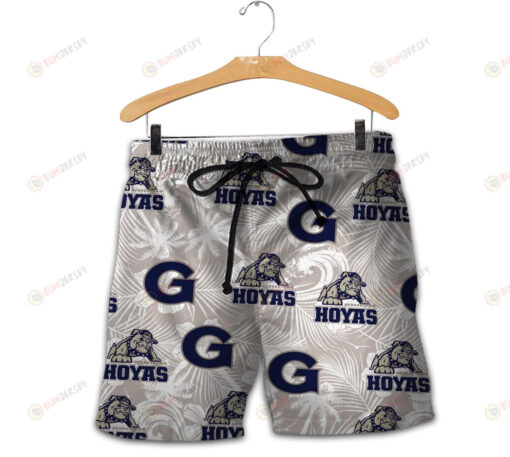 Georgetown Hoyas Men Shorts Tropical Seamless