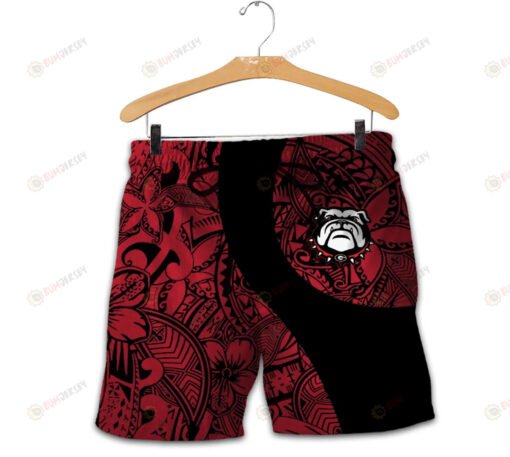 Georgia Bulldogs Men Shorts Polynesian