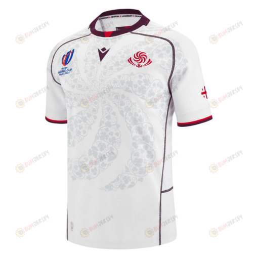 Georgia Rugby World Cup 2023 Away Jersey - White