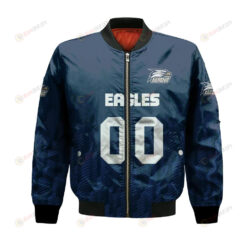 Georgia Southern Eagles Bomber Jacket 3D Printed Team Logo Custom Text And Number